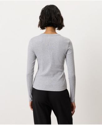 Women's Organic Cotton Perfect Rib Layering Long Sleeve