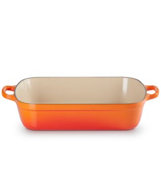 Enameled Cast Iron 5.25-Quart Rectangular Roaster