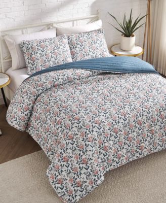 Vintage Charm Reversible 3-Pc. Quilt Sets, King