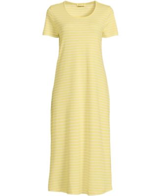 Women's Cotton Short Sleeve Midcalf Nightgown