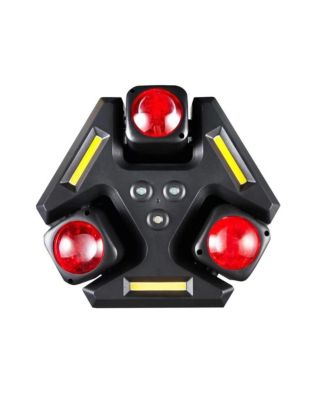 150W Moving Laser Stage Light, RGBW Beams with Sound Control & DMX