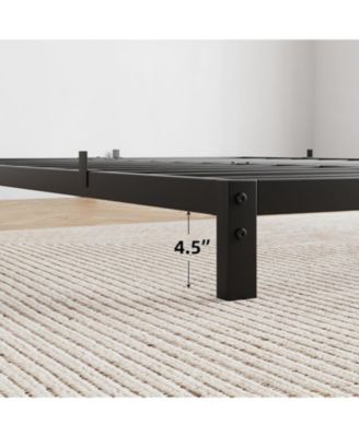 6 Inch Metal Twin XL Bed Frame,Bed Frame with 6 Non-Slip Mattress Without Headboard,Sturdy Heavy Duty Bed Frames