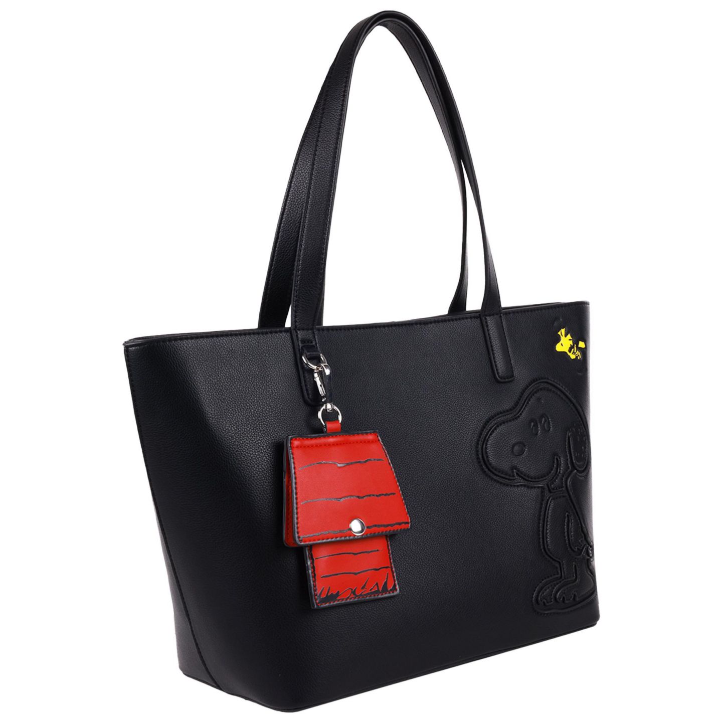 Женские сумки Danielle Nicole Peanuts Snoopy Minimal Black with Doghouse Cardholder, цвет: Чёрный — фото 3