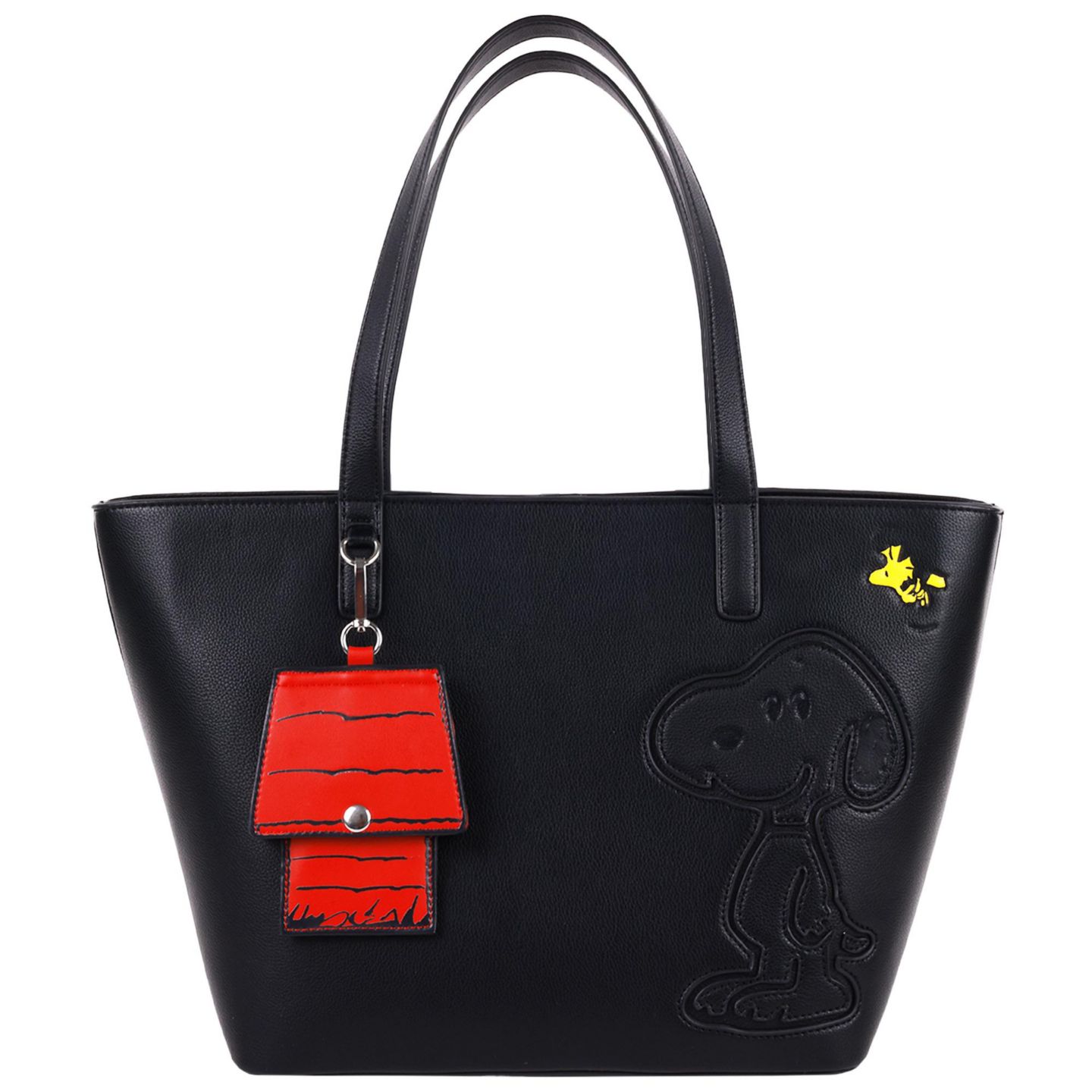 Женские сумки Danielle Nicole Peanuts Snoopy Minimal Black with Doghouse Cardholder, цвет: Чёрный — фото 1