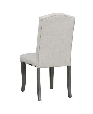 6-Piece Farmhouse Dining Table Set with Upholstered Chairs & Bench