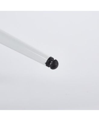 5pcs Dining Set, Metal Leg Table, Mid-Century Dining Table for 4-6 People