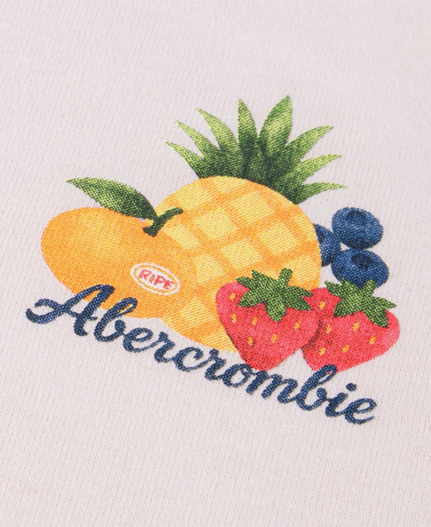 Футболка abercrombie kids Oversized Crewneck T-Shirt для девочек, цвет: Меловой розовый — фото 3