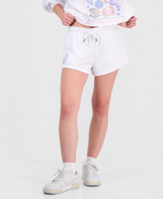 Juniors' French Terry Drawstring-Waist Shorts