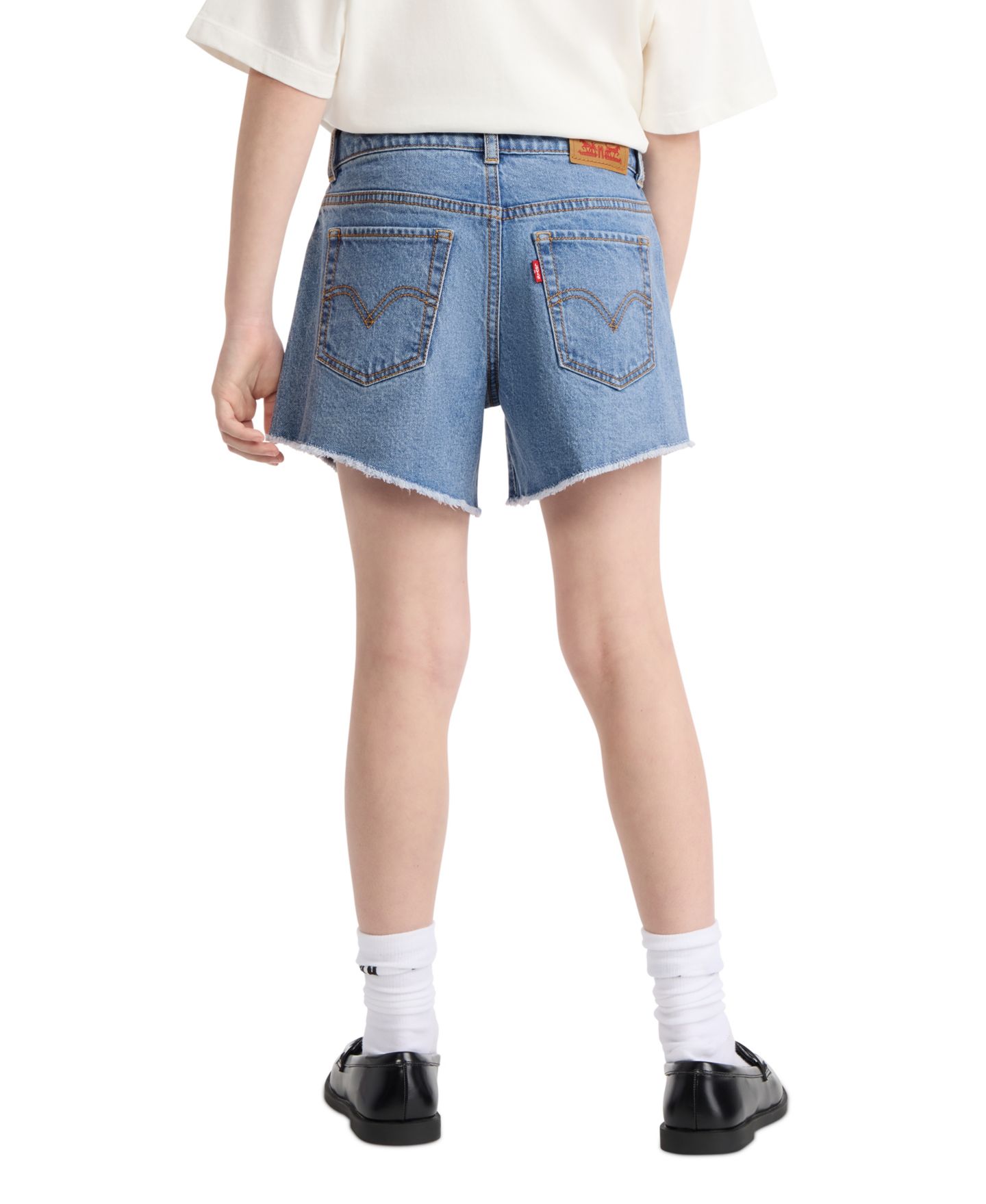 Шорты Levi's A-Line Shorts для девочек, цвет: Hollow Days — фото 5