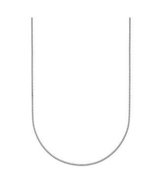 Solid 950 Platinum 0.7mm Box Chain Necklace 16-24 Inch Chain Necklace