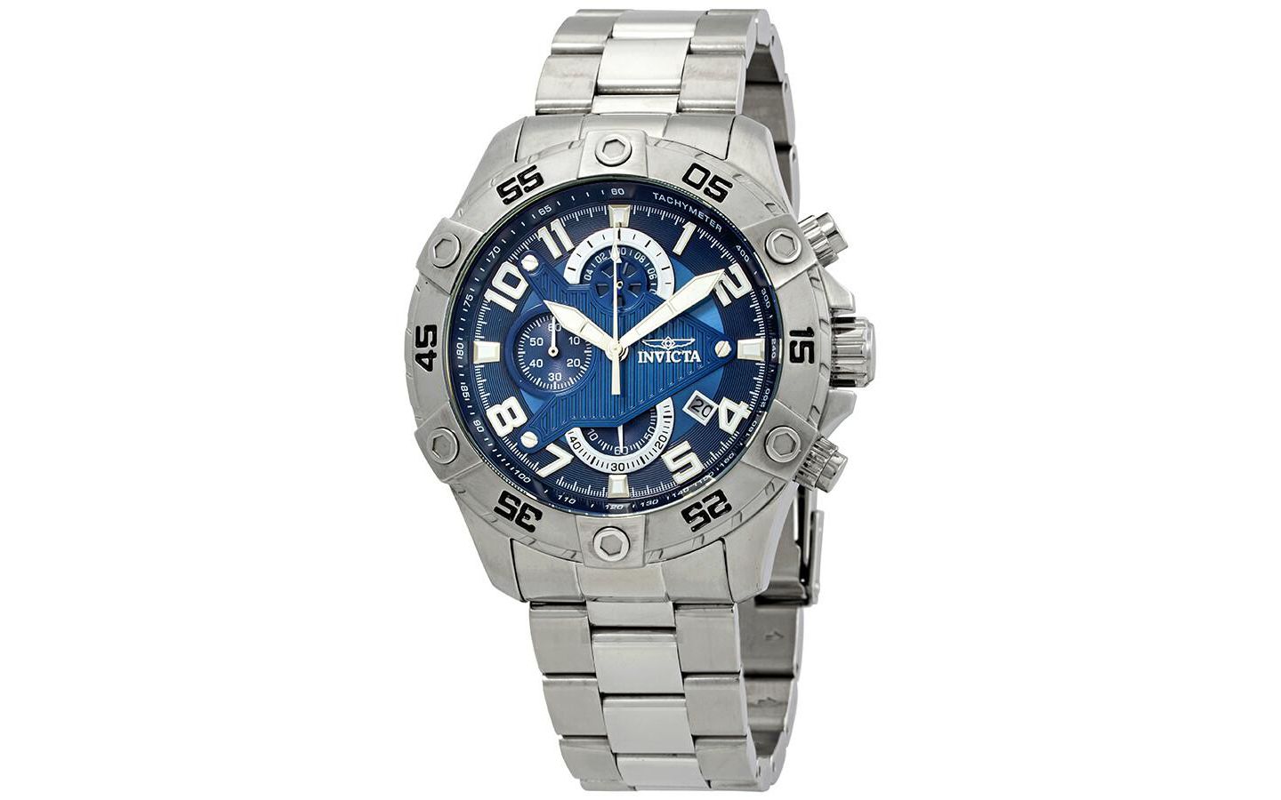 Мужские часы Invicta 26094 S1 Rally Quartz Multifunction Dial, цвет: Нержавеющая сталь — фото 1