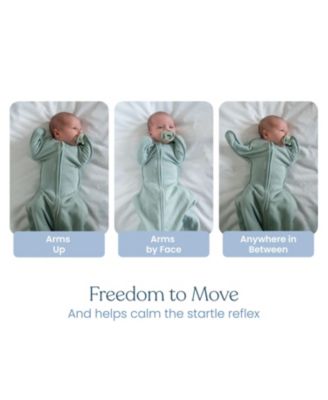Baby SleepSack SwaddleStretch, Arms Up or Extended Arms, Newborn Swaddle, 0 – 3 months, 0.5 TOG.