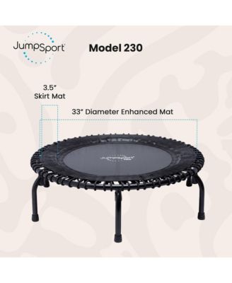 230 Fitness Trampoline, 39-inch | ESSENTIAL | Low-Impact Home Rebounder | 3-Piece Frame