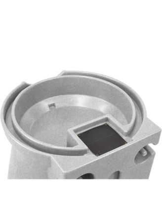 RWURN50-LIG 50 Gallon Rain Saver Wizard Barrel Urn, Light Granite