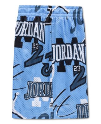 Boys' 8-18 Dynasty Printed Elastic Waist Shorts