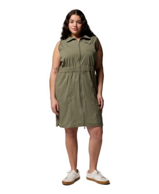 Plus Size Leslie Falls Collared Active Dress