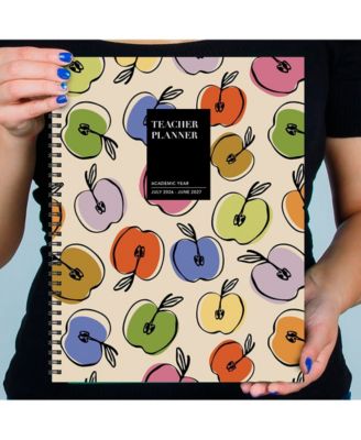 July 2026 - June 2027 Apples Teacher and Home School Lesson Planning Book