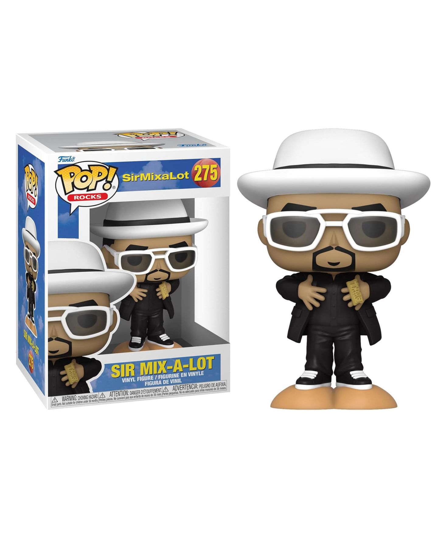 Детские фигурки Funko Pop! Sir-Mix-a-Lot 3.75" Vinyl, 1-Piece — фото 1