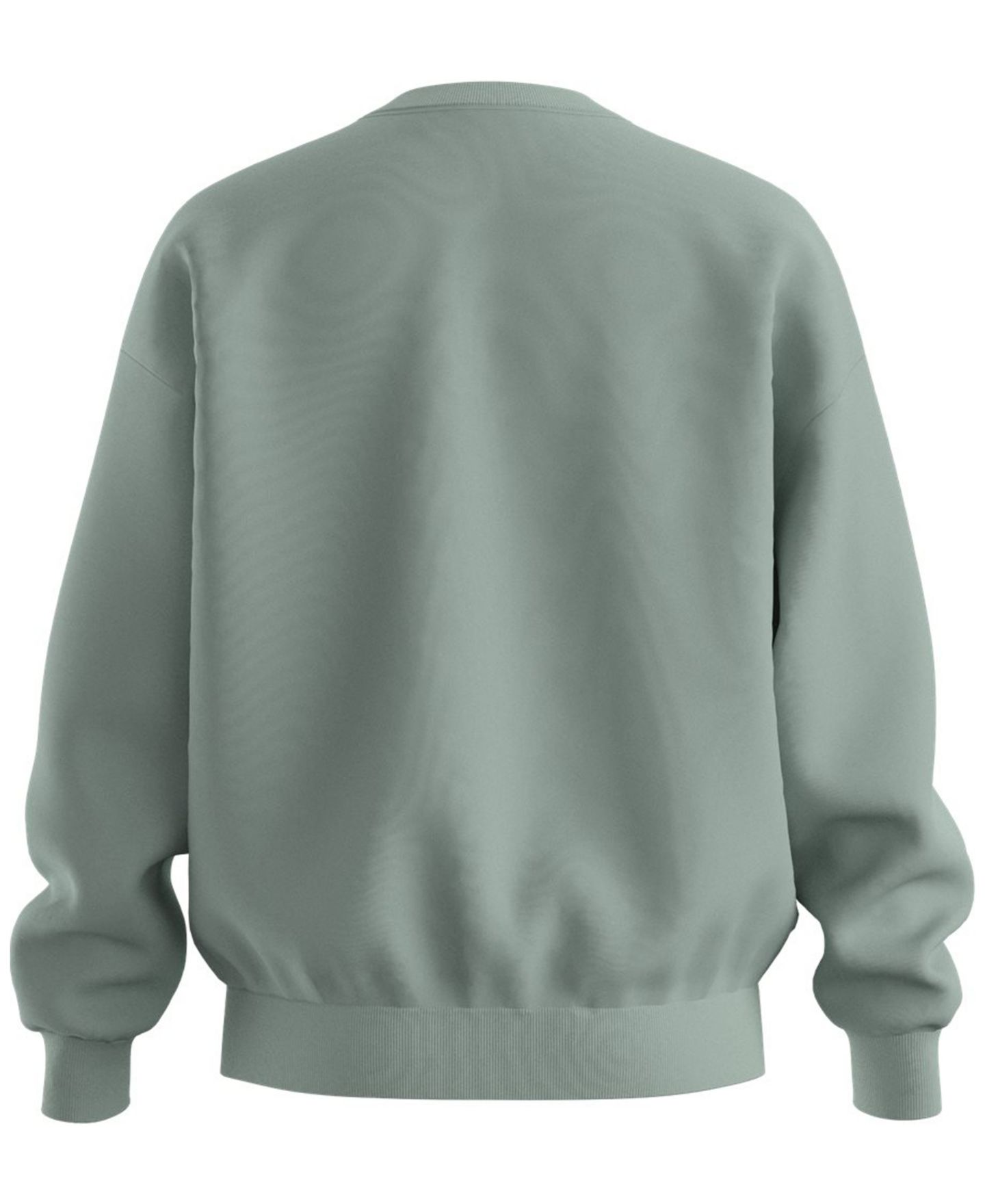 Мужской свитшот Hugo Boss Dinex Crewneck, цвет: Зелёный — фото 2