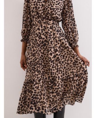 Women's Carra Leopard Midi Dress