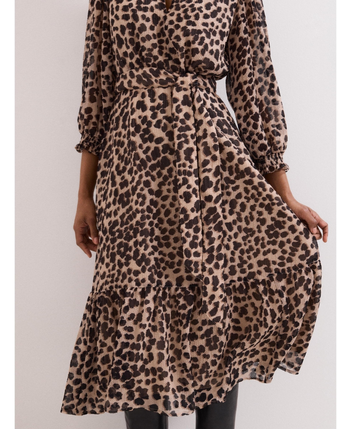 Phase Eight Women's Carra Leopard Midi Dress