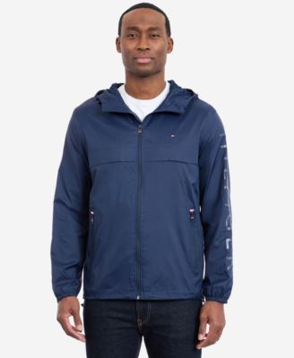 Men's Hooded Windbreaker Jacket