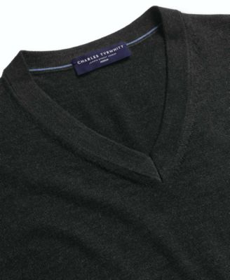 Men's V-Neck Regular-Fit Sweater