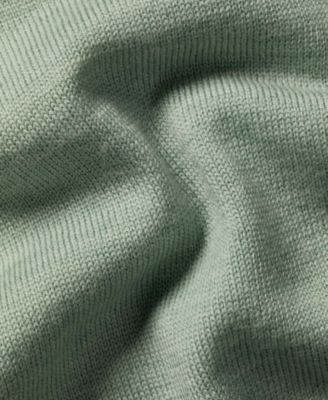 Men's Long Sleeve Quarter-Zip Merino Wool Sweater