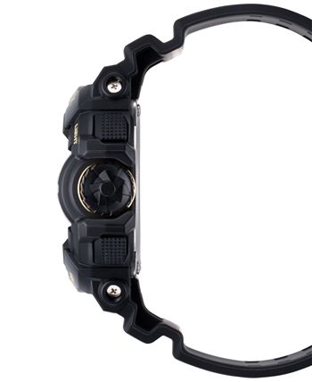 G-Shock - Men's Analog-Digital Chronograph Black Resin Strap Watch 55x52mm GA400GB-1A9