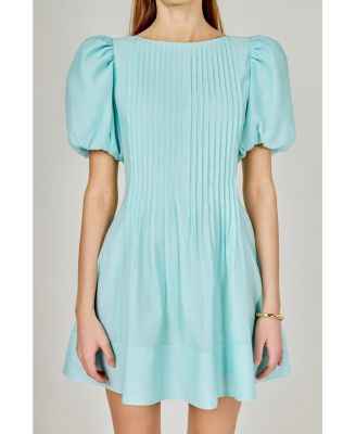 Women's Pintuck Mini Dress