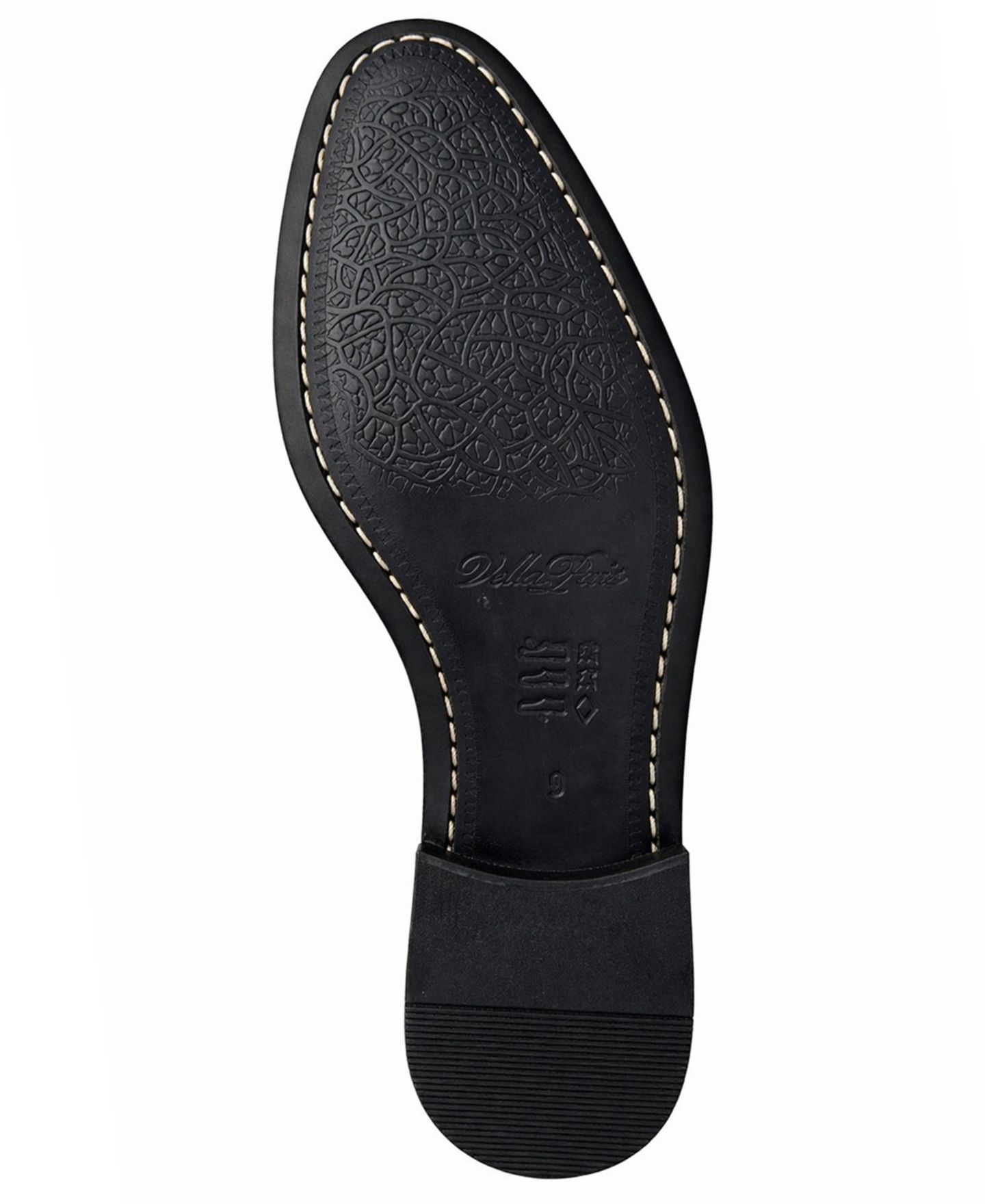 Мужские туфли VELLAPAIS Classic Leather Derby, цвет: Чёрный — фото 4
