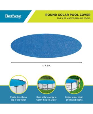 Flowclear 18' Round Solar Pool Cover for Above Ground Pools