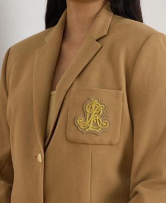 Plus Size Anfisa Bullion Jacquard Blazer