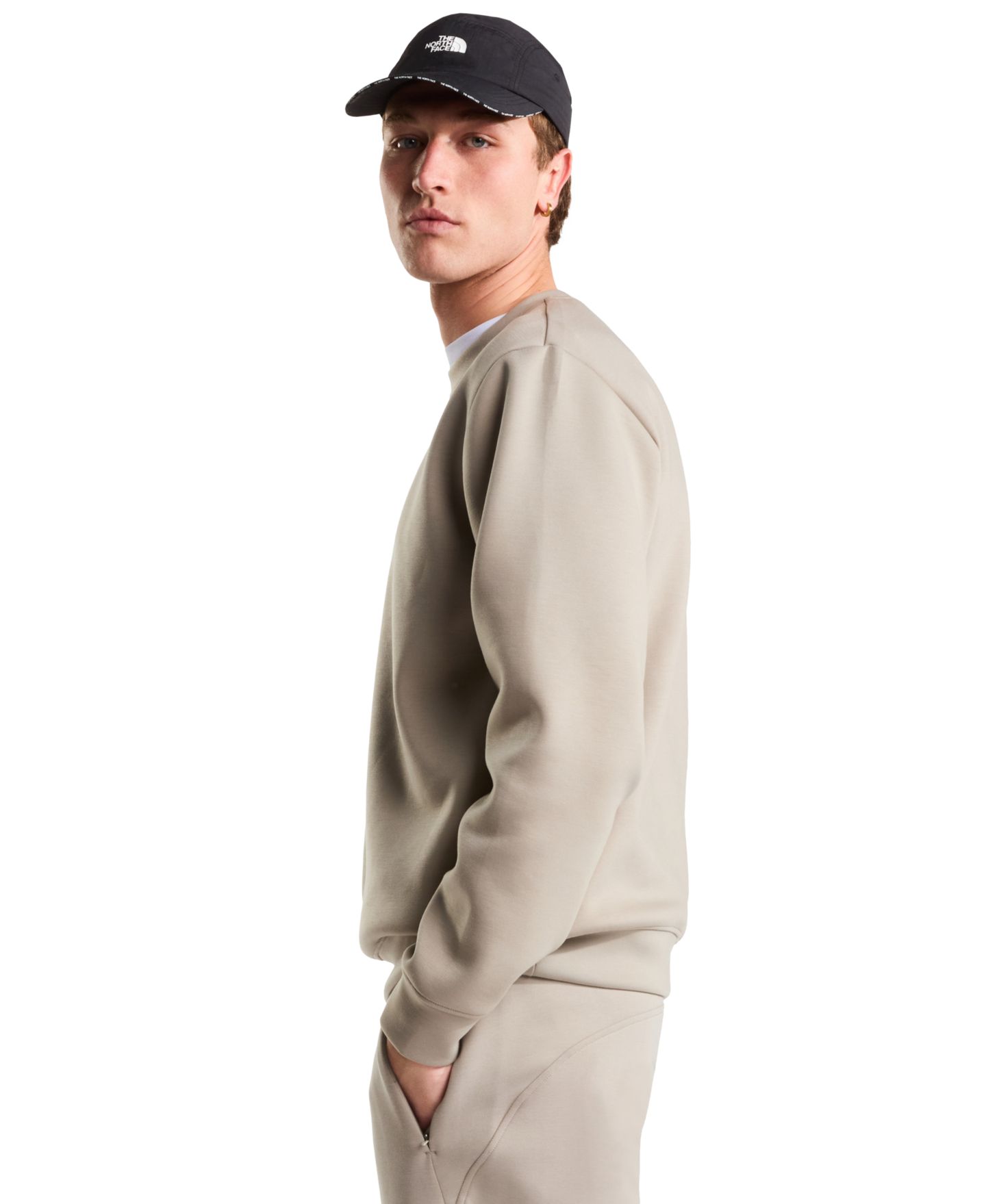 Мужской свитшот The North Face Dynamic Crewneck, цвет: Чёрный — фото 5