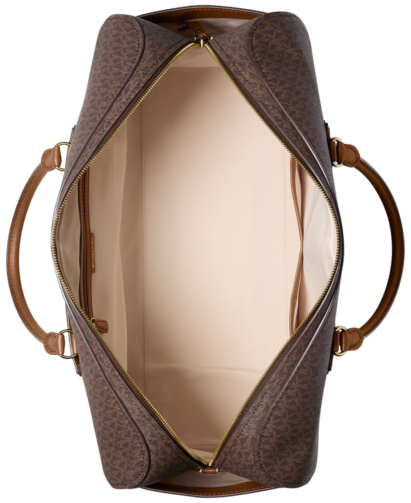 Женская сумка Michael Kors Jet Set Travel Extra Large Weekender, цвет: Коричневый / Хаки — фото 3