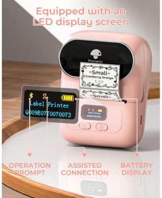 M110 Business Label Maker, Portable Bluetooth Thermal Label Printer
