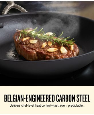 Artist 2-Piece Carbon Steel Frying Pan Set – Naturally Nonstick, Chemical-Free