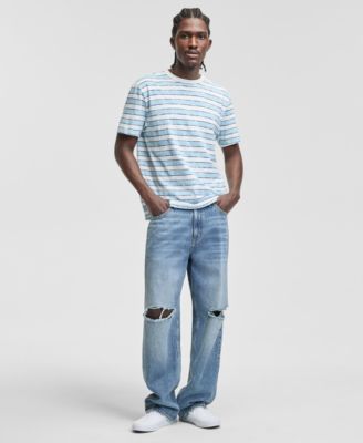 Men's Chill Stripe Cotton T-Shirt