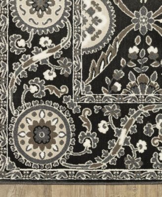 Raylan RAY05 2'3x7'6 Runner Area Rug