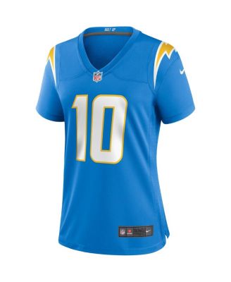 Women's Justin Herbert Powder Blue Los Angeles Chargers Game Jersey