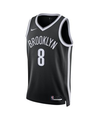 Men's Women's Egor Demin Black Brooklyn Nets Swingman Jersey - Icon Edition
