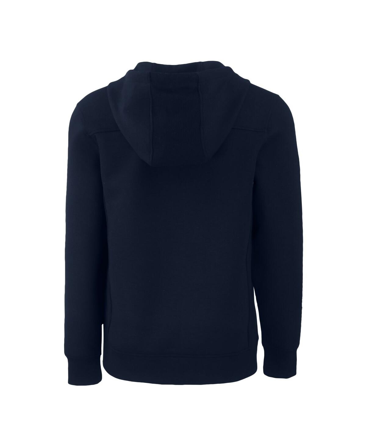 Cutter Buck Men's Navy Chicago Bears Throwback Roam Eco Half-Zip Pullover Hoodie