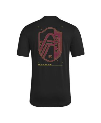 Men's Black St. Louis CITY SC 2026 Anthem AEROREADY Pregame T-Shirt