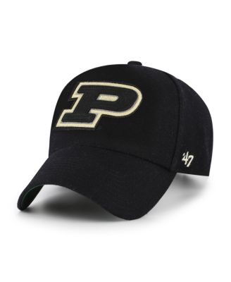 Men's Women's Black Purdue Boilermakers Collections Golden Age Offside DT Adjustable Hat