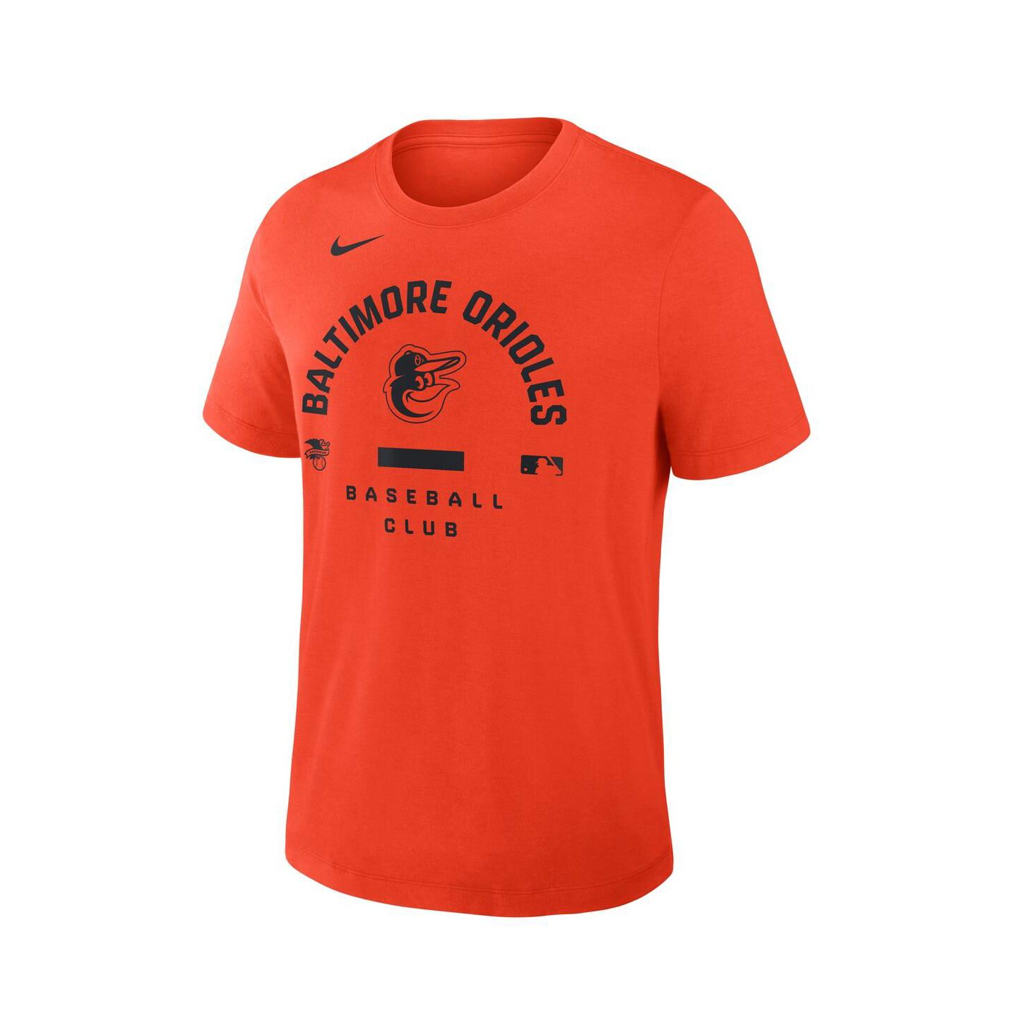 Мужская футболка Nike Orange Baltimore Orioles Authentic Collection Early Work Tri-Blend Dri-FIT — фото 1