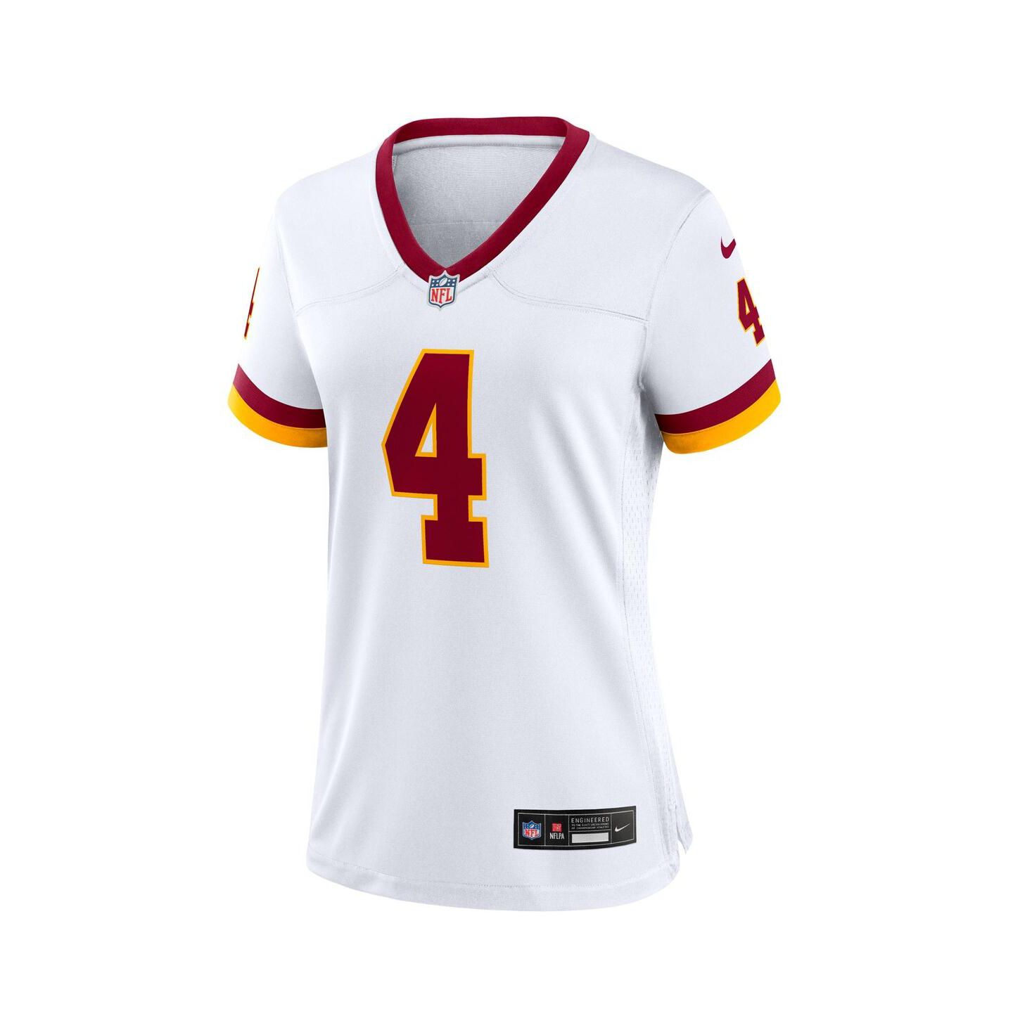 Женское джерси Nike Women's Frankie Luvu White Washington Commanders Game Super Bowl Era Jersey — фото 4