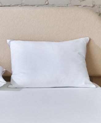 500-thread-count 100% Cotton Cover Back/Stomach Sleeper Pillow, King