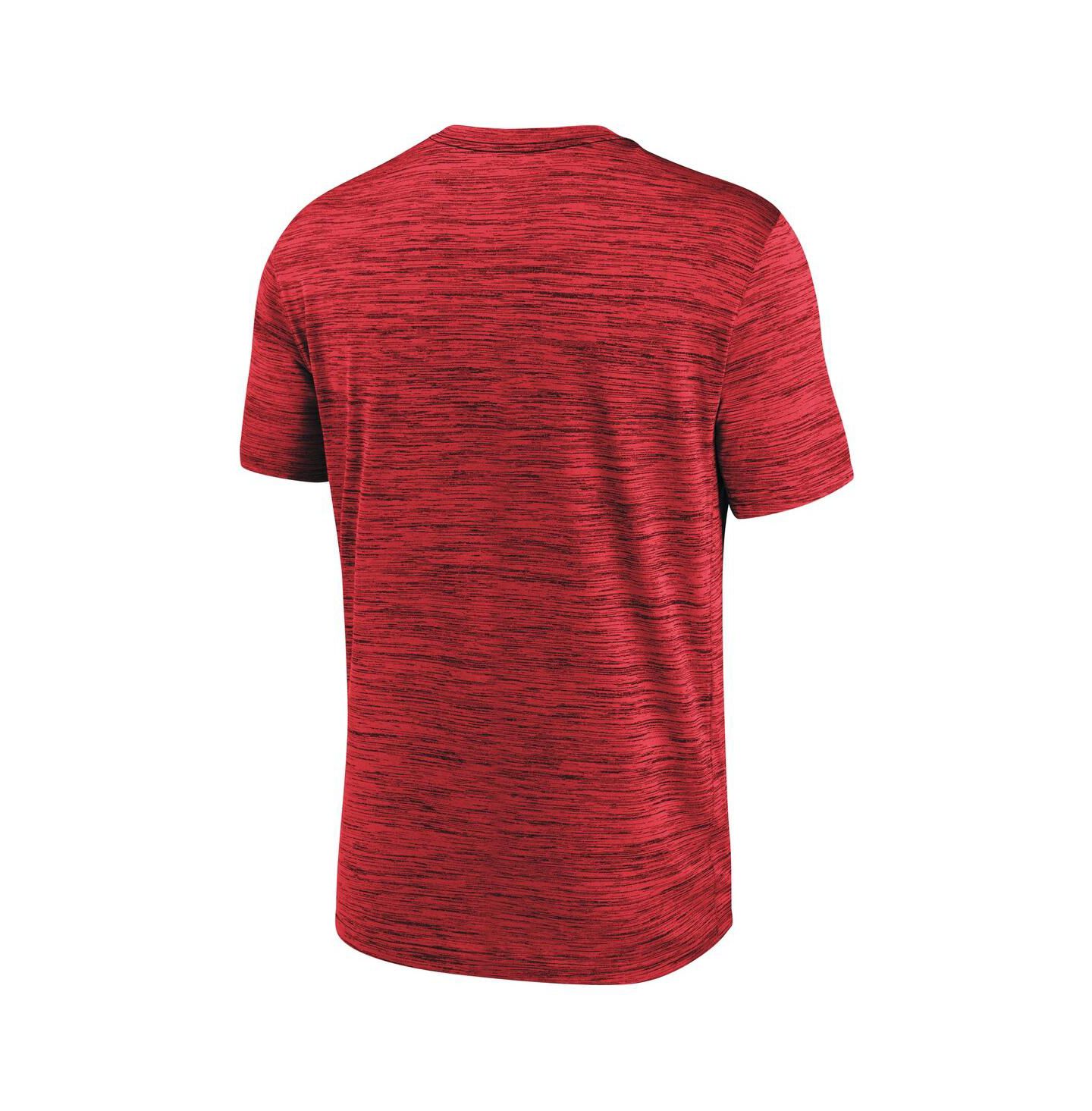 Мужская футболка Nike Red Texas Rangers Authentic Collection Velocity Dri-FIT — фото 3