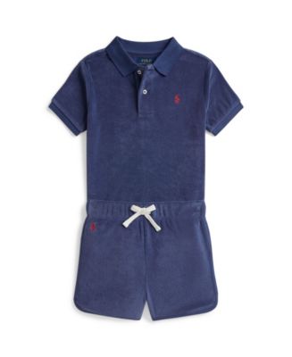 Polo Ralph Lauren Boys' 2-7 Short-Sleeve Terry Polo Shirt & Shorts