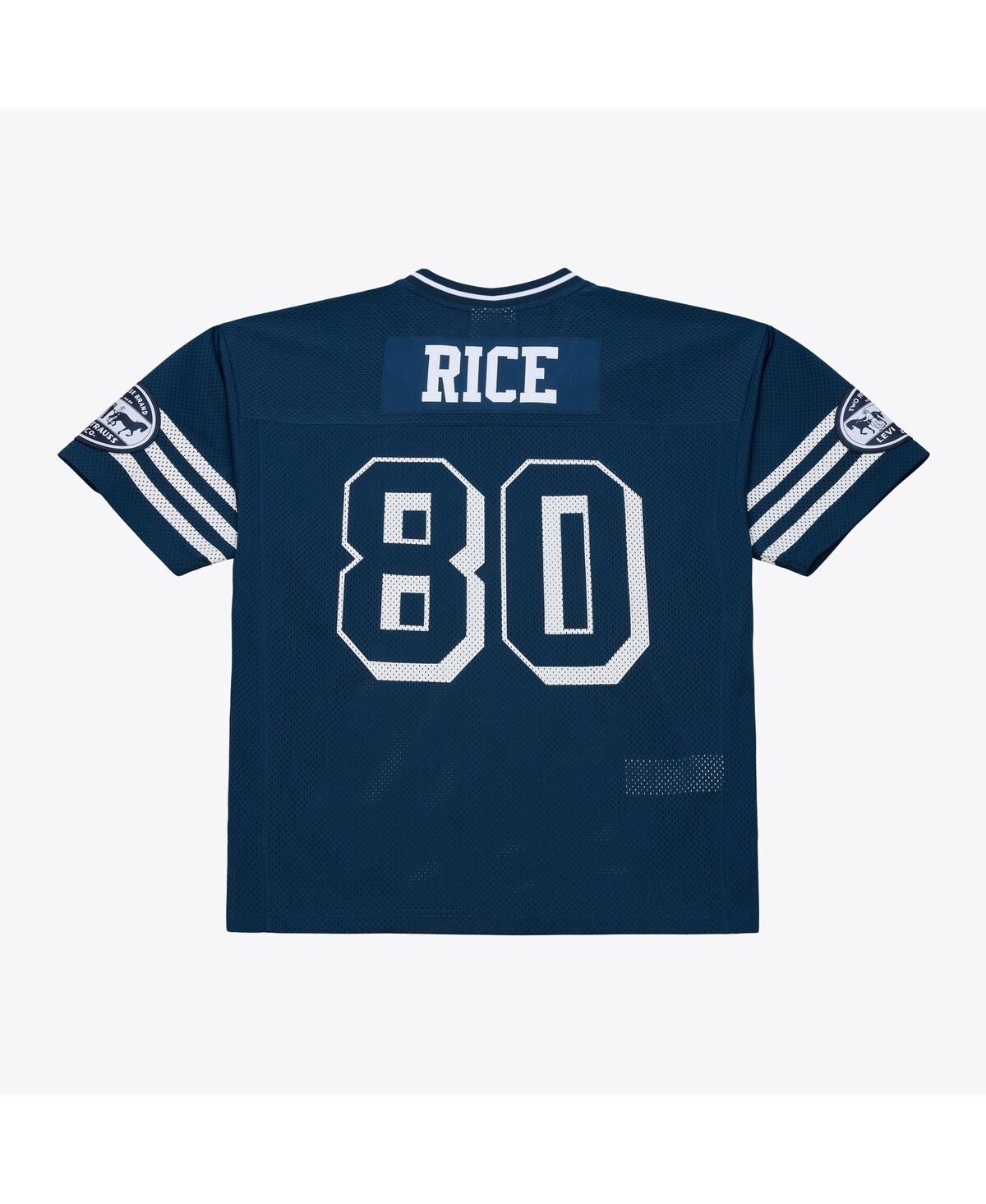Mitchell & Ness Men's Women's x Levi's Jerry Rice Navy San Francisco 49ers Legacy Jersey